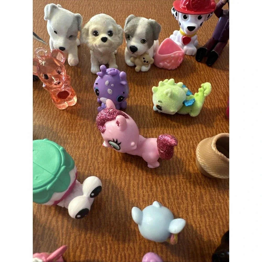 Small Toy Loose Lot Hatchimals, Shopkins, Barbie
